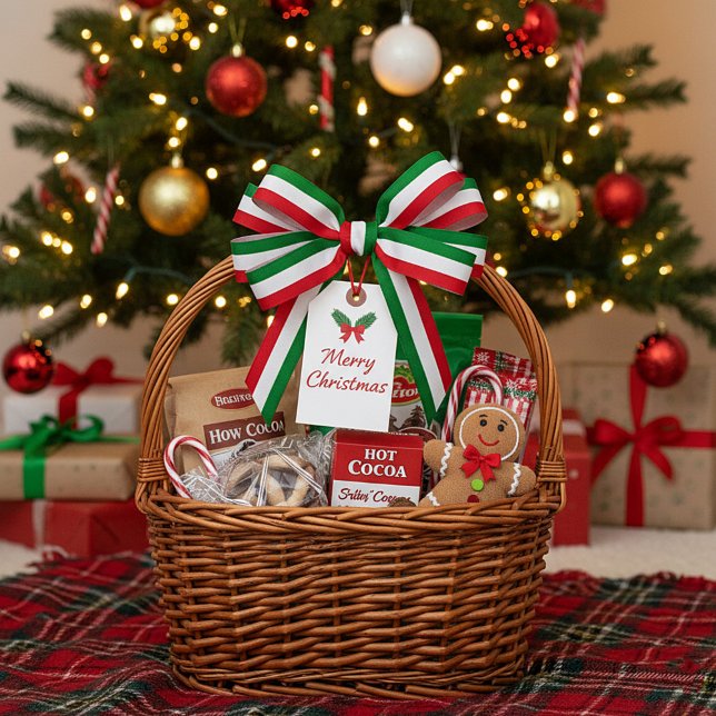 Rot-grün-weiße Bänder Satinband (Von Creator hochgeladen)