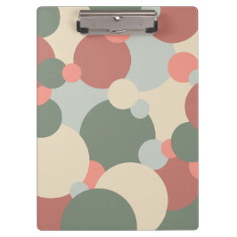 Rot-grüne Moleküle Zwischenablage Klemmbrett