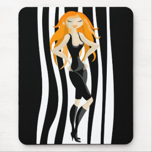 rot-haarig mousepad
