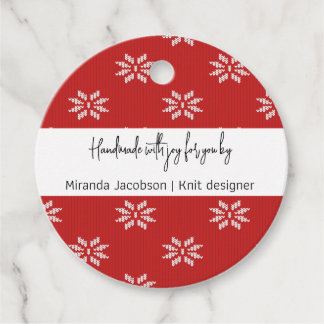 Rot handgefertigt, personalisierbar geschenkanhänger