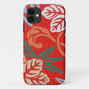 Rot-Hawaiianischer Kimono: Vintager Blumen Case-Mate iPhone Hülle