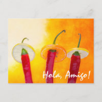 Rot, heiß, der Chili
