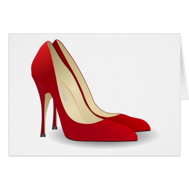 Rot-High-Heels (Vorderseite (Horizontal))