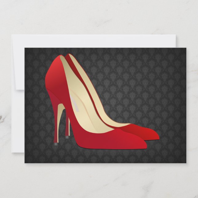 Rot-High-Heels (Vorderseite)