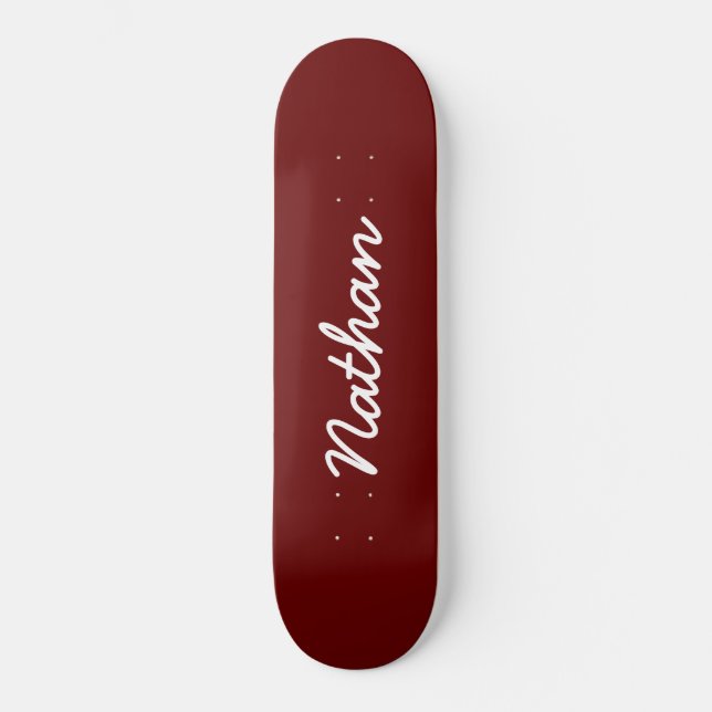 Rot individuell einstellbar skateboard (Vorderseite)