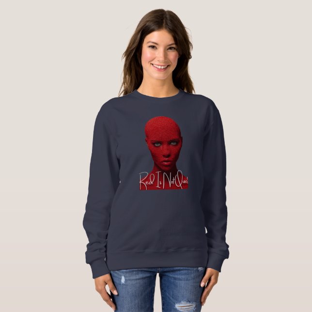 Rot ist nicht still sweatshirt (Vorne ganz)