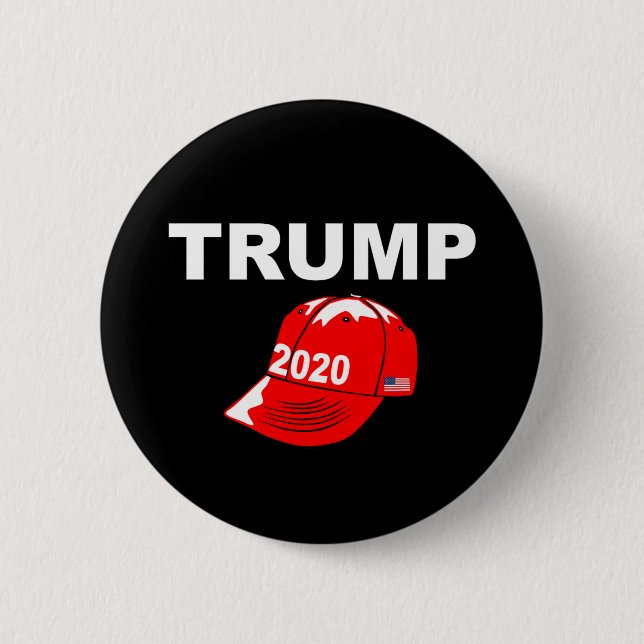 Rot-Kappe des Trumpf-2020 wählen Präsidenten Button (Vorderseite)