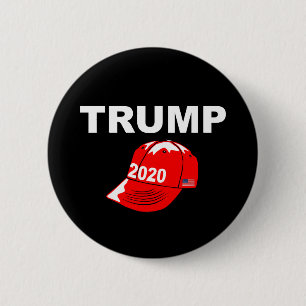 Rot-Kappe des Trumpf-2020 wählen Präsidenten Button