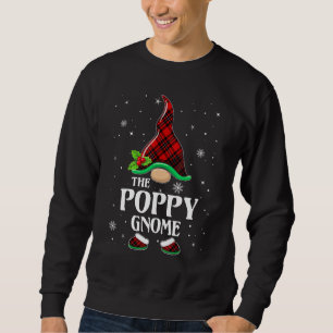Rot karierter Weihnachts-Pyjama für die Familie mi Sweatshirt