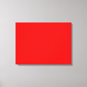 Rot Leinwanddruck