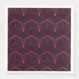 Rot-lila, einfach, elegant, luxuriös serviette