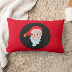 Rot lustig CHRISTMAS SANTA LUMBAR Kissen