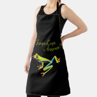 Rot Mit Augen gestrichen Baum Frosch Funny Legs Ir