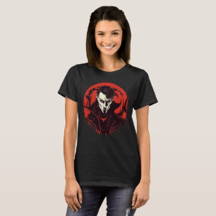 Rot-Mit Augen Horror T-Shirt