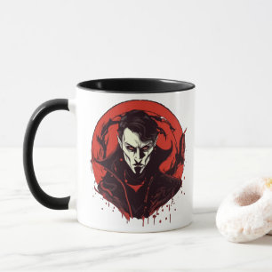 Rot-Mit Augen Horror Tasse