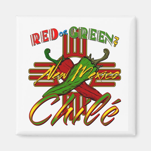 Rot oder Grün? Magnet (Vorne)