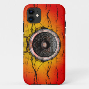 Rot-Orange-Lautsprecher Case-Mate iPhone Hülle