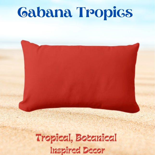 Rot/Orange-Shade-Kissen Lendenkissen (Von Creator hochgeladen)