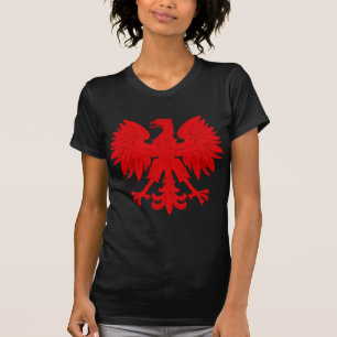Rot polnisches Eagle T-Shirt