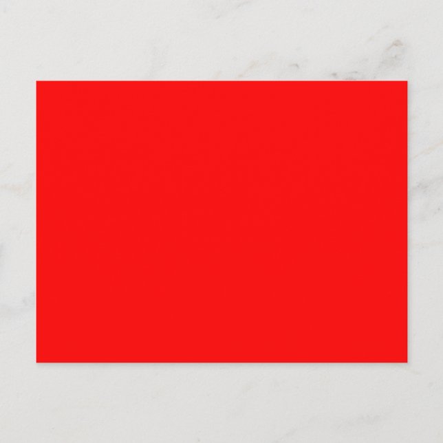 Rot Postkarte (Vorderseite)
