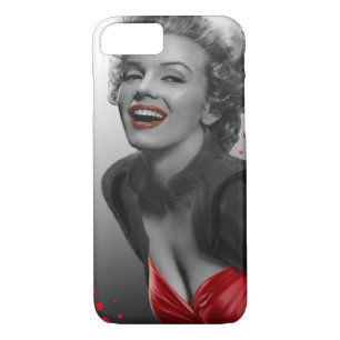 Rot punktiert Marilyn Case-Mate iPhone Hülle