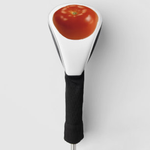 Rot, reif, frisch Tomate bereit zu essen. Golf Headcover