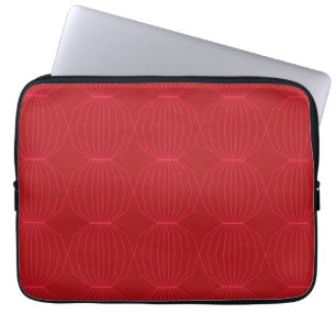 Rot, Rosa, cool, einzigartig, trendig, dekorativ Laptopschutzhülle