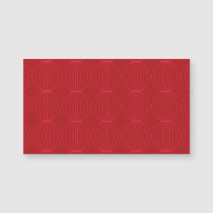 Rot, Rosa, cool, einzigartig, trendig, dekorativ Magnetkarte