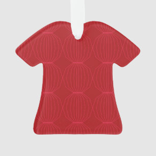 Rot, Rosa, cool, einzigartig, trendig, dekorativ Ornament
