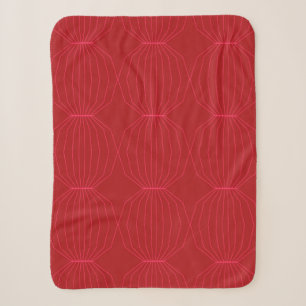 Rot, Rosa, cool, einzigartig, trendig, dekorativ Sherpadecke
