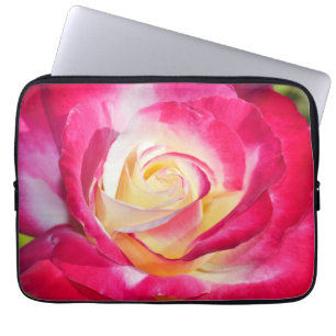 Rot-Rosa-Druck-Notebook-Hülle Laptopschutzhülle