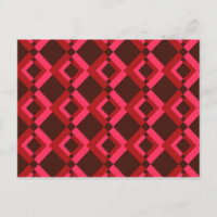 Rot, Rosa, kühn, lebhaft, cool, trendig geometrisc