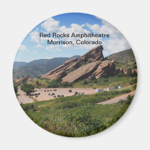 Rot schaukelt ampitheatre in Morrison Colorado Magnet