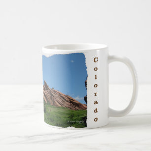 Rot schaukelt Colorado-Kaffee-Tasse Kaffeetasse