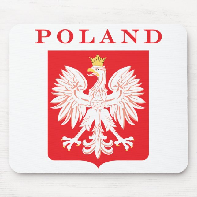 Rot-Schild Polens Eagle Mousepad (Vorne)