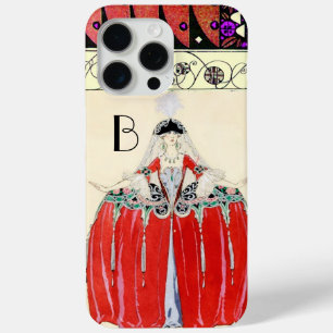 ROT, SCHÖNHEIT SCHÖNHEIT KOSTEN DESIGN MONOGRAM Case-Mate iPhone HÜLLE