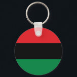 Rot-Schwarz-Grün-Flagge Schlüsselanhänger<br><div class="desc">Rot-Schwarz-Grün-Flagge</div>