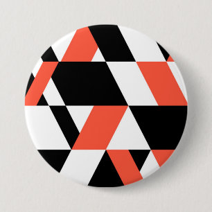 Rot-schwarz, modern, trendig, geometrisch, urbane button