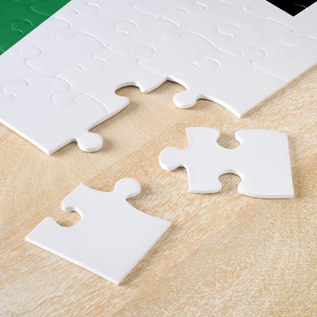 Rot, Schwarz und grüner Ankh Puzzle (Seite)