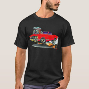 Rot-Schwarzer LKW 1971-72 EL Camino T-Shirt