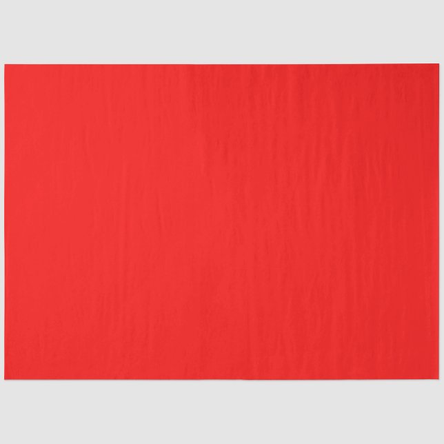 Rot Seidenpapier (Vorderseite)