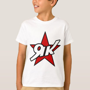 Rot-Stern-Logo-T - Shirt der Yak-52