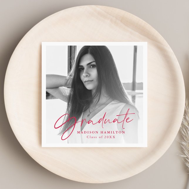 Rot | Stilvoller Abschluss für Skript-Foto Serviette (Von Creator hochgeladen)