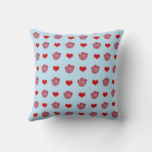 Rot Süß Gemütlich Modern Romantisch Chic Stilvoll Kissen