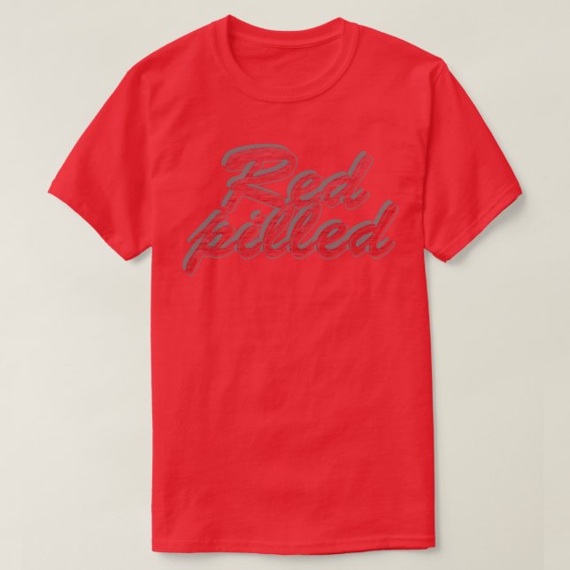 Rot T-Shirt (Design vorne)