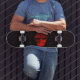 Rot: Tau Ceti Traveller Skateboard (Outdoor 3)
