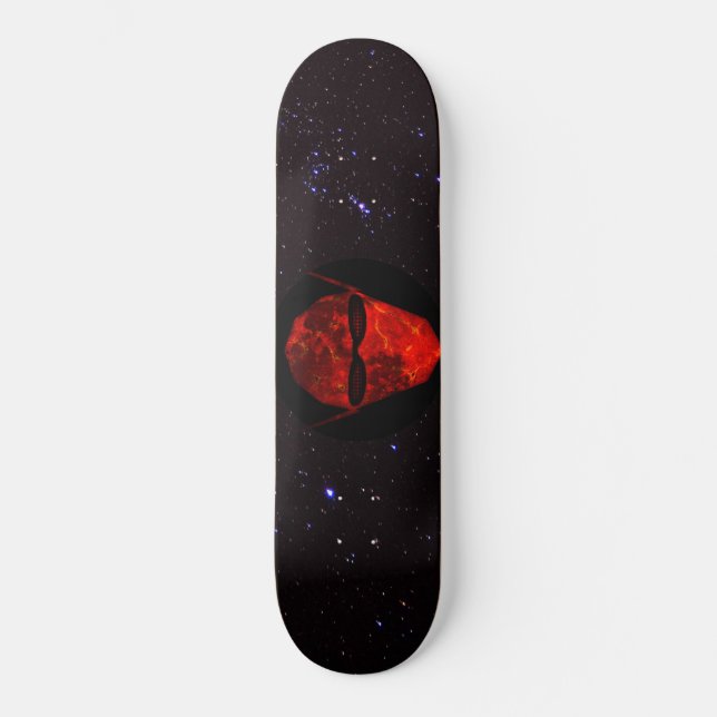 Rot: Tau Ceti Traveller Skateboard (Front)