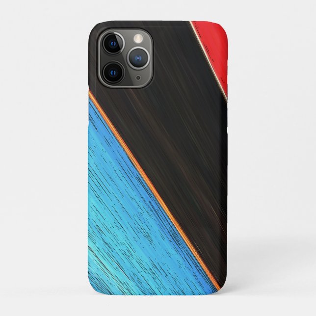 Rot und Blau 312 Case-Mate iPhone Hülle (Rückseite)