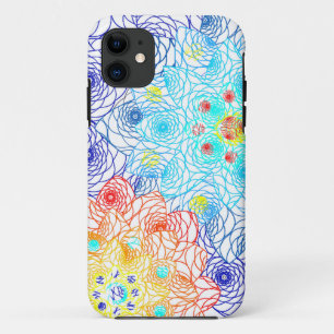 Rot und Blau farbig Case-Mate iPhone Hülle