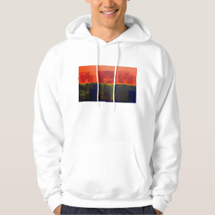 Rot und Blau Hoodie